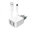 شارژر دیواری تسکو مدل TTC 55 به همراه کابل تبدیل microUSB شارژر دیواری تسکو مدل TTC 55 به همراه کابل تبدیل microUSB