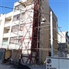 آسانسور در بین راه پله یا بروی نما - جهت ساختمان های قدیمی آسانسور در بین راه پله یا بروی نما - جهت ساختمان های قدیمی