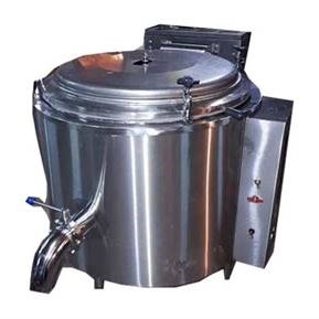 دیگ صنعتی استوانه ای پخت خورشت 250 و 350 لیتر