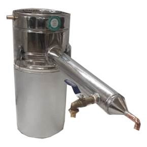 دستگاه تقطیر و دستگاه عرق گیری لوله بلند دوجداره 40 لیتری