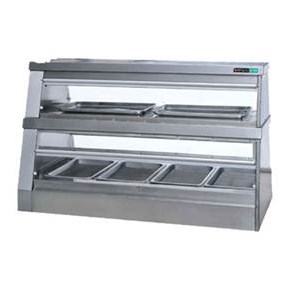 دیسپلی گرم مرغ سوخاری آنویل یک و نیم متری