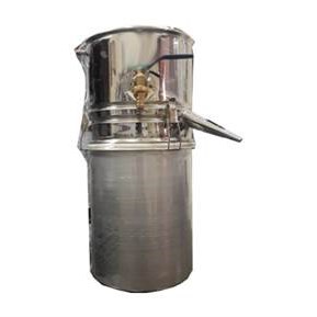 دستگاه تقطیر و دستگاه عرق گیری سایز سه 30 لیتری با بست و واشر