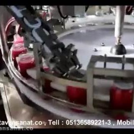 دستگاه پرکن و دربند مایعات غلیظ