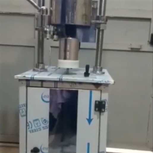 دستگاه درب بندی دستی تمام استیل