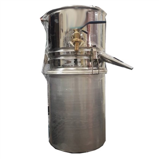 دستگاه تقطیر و دستگاه عرق گیری سایز شش 60 لیتری با بست و واشر