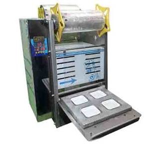 دستگاه سیل پک حرارتی رومیزی اتوماتیک چهار کویته بدون نیاز به کمپرسور باد مدل DSA14-7070