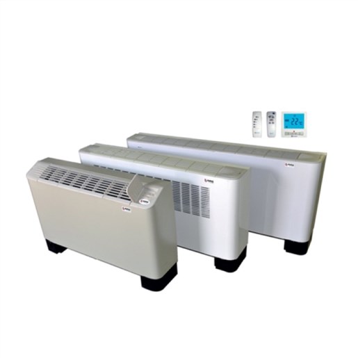 فن کویل زمینی بالازن مکش از زیر فیلتر آلومینیومی با سینی گالوانیزه طرح صبا 1000 CFM مدل 22078