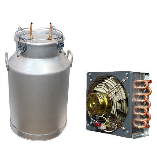 دستگاه تقطیر 100 لیتری 4 چفت با کندانسور سایز 6 به همراه سه راهی برنجی مدل 22294