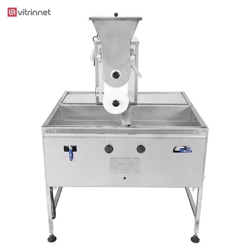 دستگاه فلافل زن دو نازل و سرخ کن فلافل دو لگن