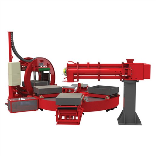 خط قالبگیری کاروسل