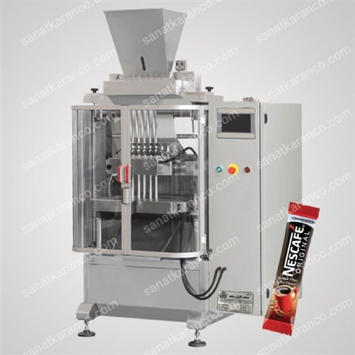 دستگاه بسته بندی ساشه پودری شش نازل skm1605