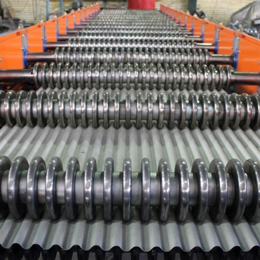 دستگاه تولید ورق های کرکره سینوسی