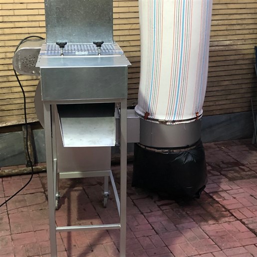 پوست کن بادام زمینی سفیدکن