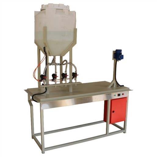 دستگاه پرکن مایعات ۴ نازله رقیق