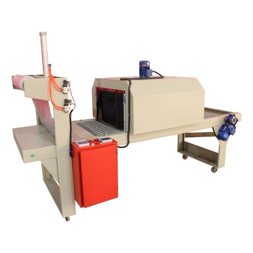 دستگاه شیرینگ پک تونلی دهنه 70در 60