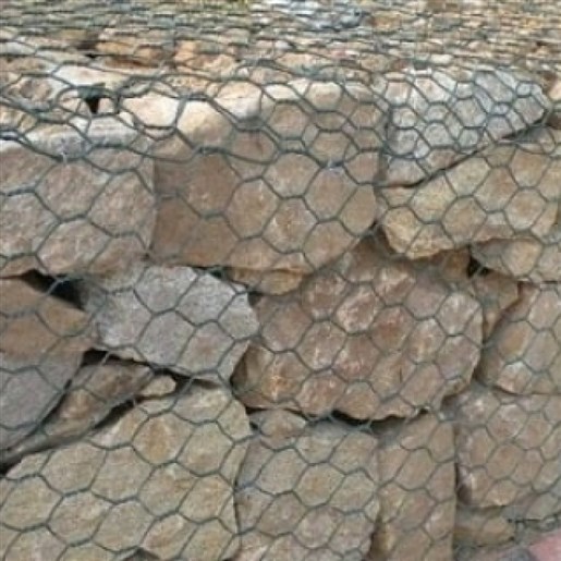 توری گابیون با چشمه شش ضلعی