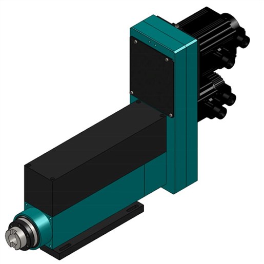یونیت سوراخکاری و قلاویز زنی 20سروو بدون فلنج