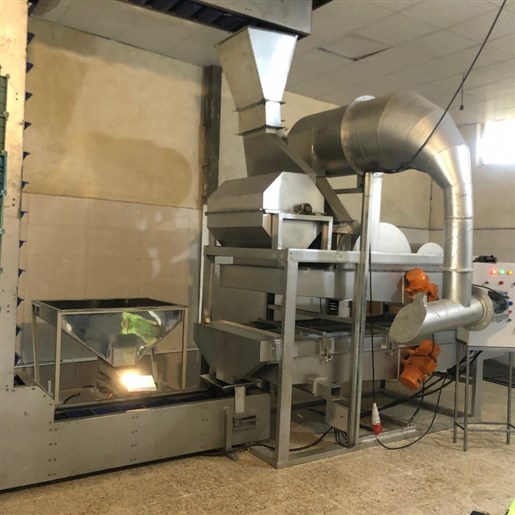 دستگاه پوستگیر تخمه هندوانه مغزکن