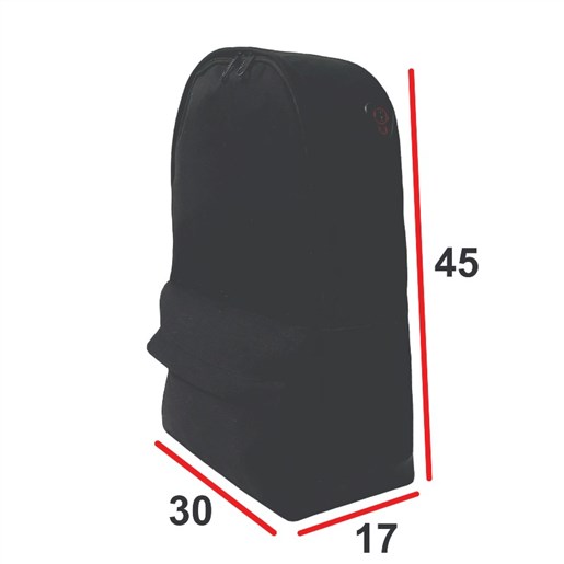 کوله پشتی کتان مشکی وارداتی