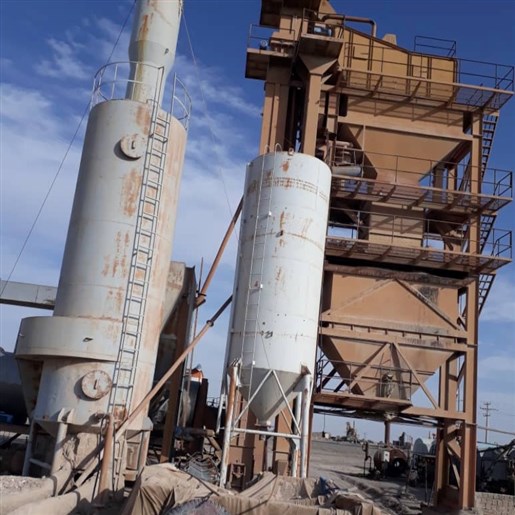 کارخانه آسفالت ۱۶۰ تنی
