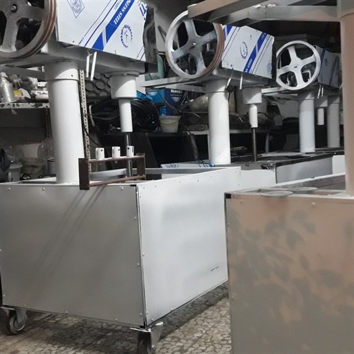 دستگاه همزن داغزن پخت خمیر قنادی مربا حلوا حلیم
