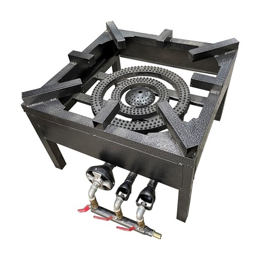 اجاق گاز صنعتی پلوپز آهنی سایز 70 تنوره دار