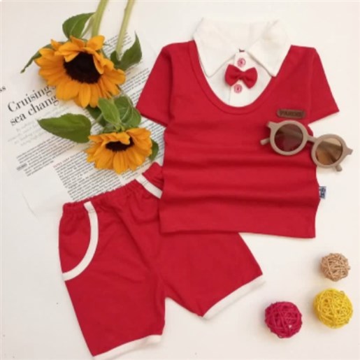 تیشرت شلورک مجلسی نوزادی پسرانه