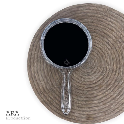 آینه آرایشی طرح صدف