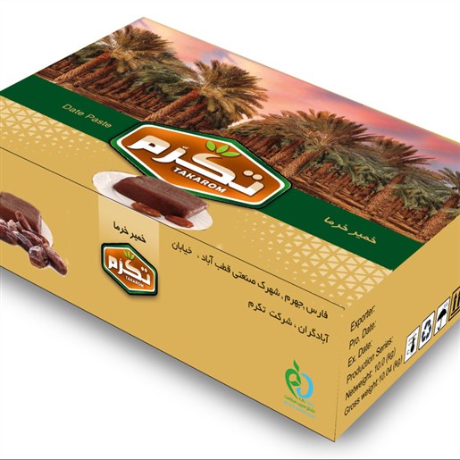 خمیر خرما پاستوریزه