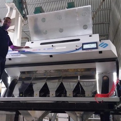 ماشین سورتینگ لیزری مستر ۵کانال چای برنج پسته کشمش