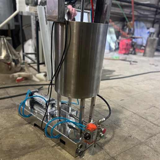 دستگاه پرکن تک نازله مایعات غلیظ