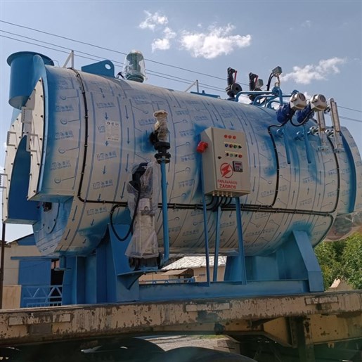 دیگ بخار وت بک راپردار FIRE TUBE بویلر