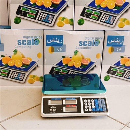 باسکول ترازو ۴۰ کیلویی محک مواد نو ابزار رسولی