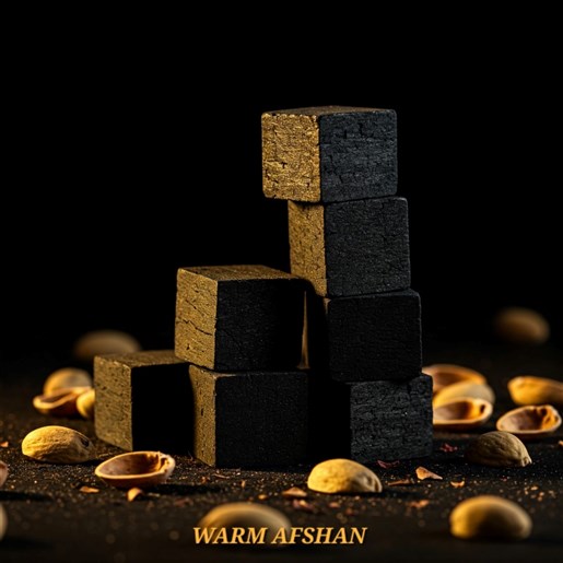زغال حبه پسته 