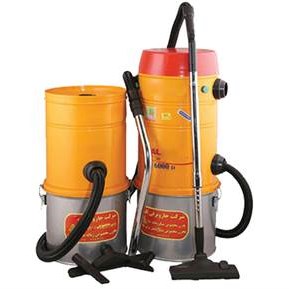 جارو برقی صنعتی کارواشی دو موتوره دو مخزن مدل KW02