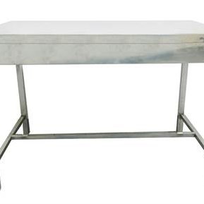 میزکار استیل طول 150 در عرض 65 بدون پاتراکی