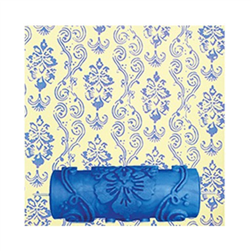 رول یدک غلطک طرحدار آبی مدل 25