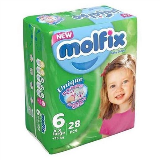 پوشک بچه مولفیکس سایز 6