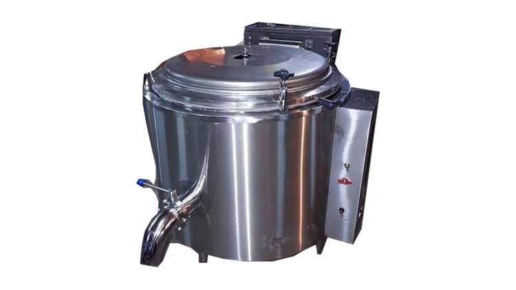 دیگ صنعتی مکعبی 250 و 350 لیتر مدل 17033