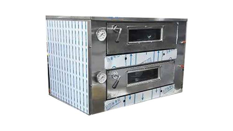 فر پیتزا کف آجر نسوز ۲ طبقه 24 بشقاب