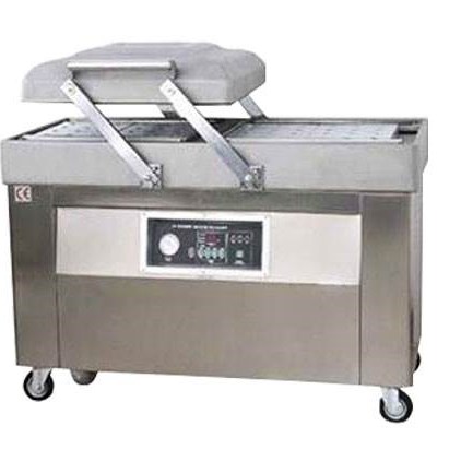 دستگاه بسته بندی وکیوم دو کابین 40 سانت با تزریق گاز