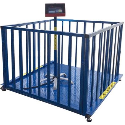 باسکول 3 تن دام کش الکترونیک 4 لودسل