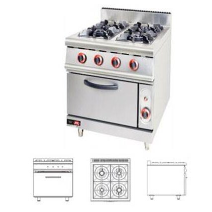 اجاق گاز 4 شعله دم کن دار