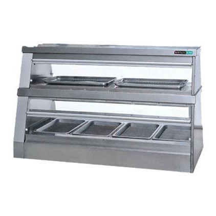 دیسپلی گرم مرغ سوخاری آنویل یک و نیم متری