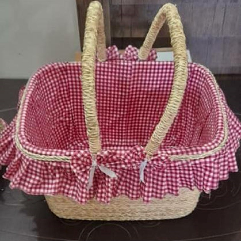 سبد پیک نیک آستردار حصیری