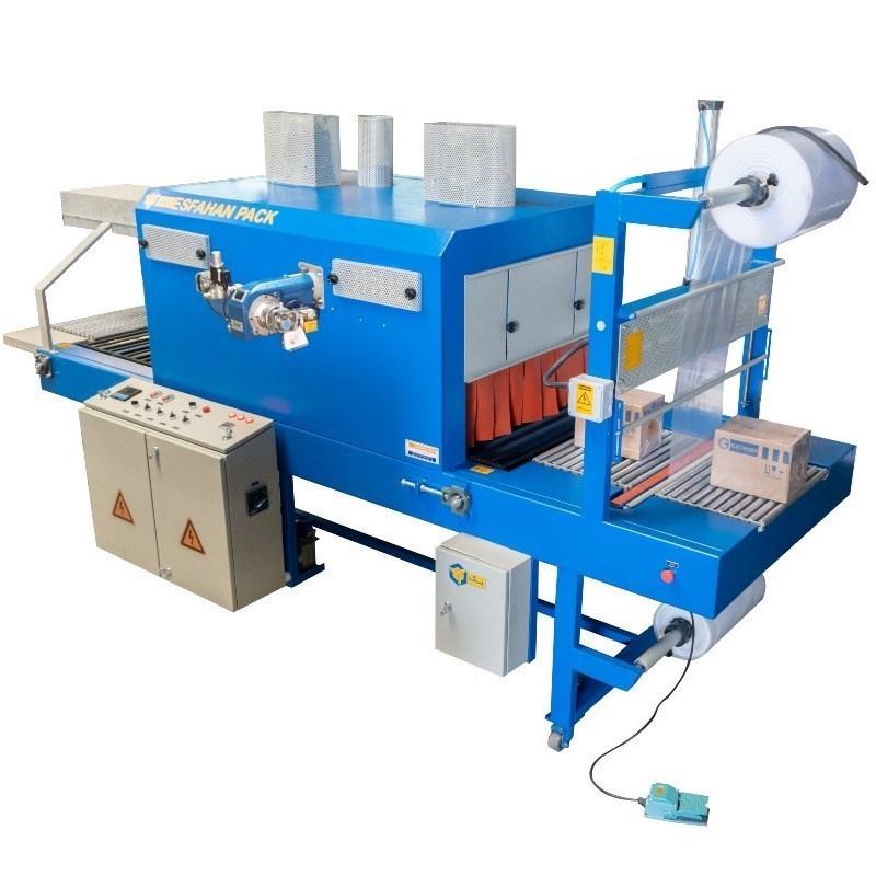 دستگاه شیرینگ نیمه اتوماتیک دوگانه سوز مدل SH-250EG