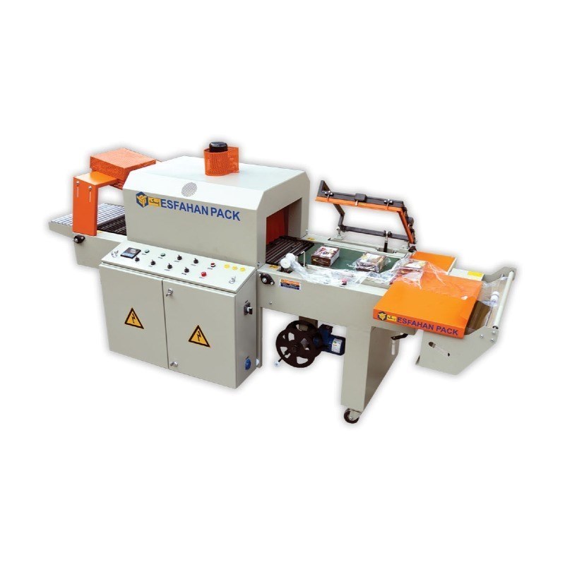 دستگاه شیرینگ پک دوخت L نیمه اتوماتیک مدل CS-25LE