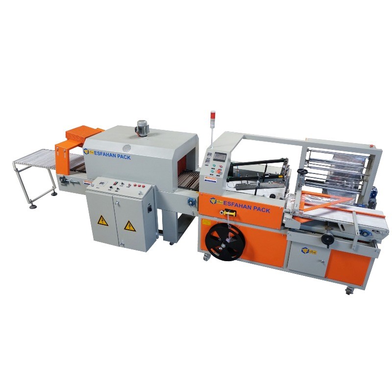 دستگاه بسته بندی شیرینگ پک دوخت ال مدل PVC-POF