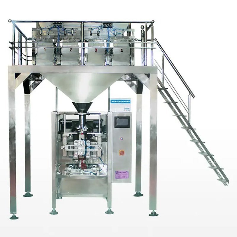 دستگاه بسته بندی چهار توزین تمام اتوماتیک مدل SKM-۱۲۰۲