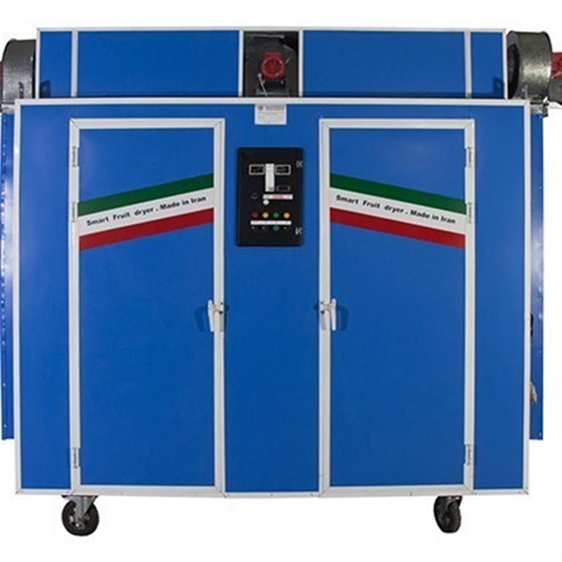 دستگاه میوه خشک کن صنعتی گازی مدل 140 سینی ED400